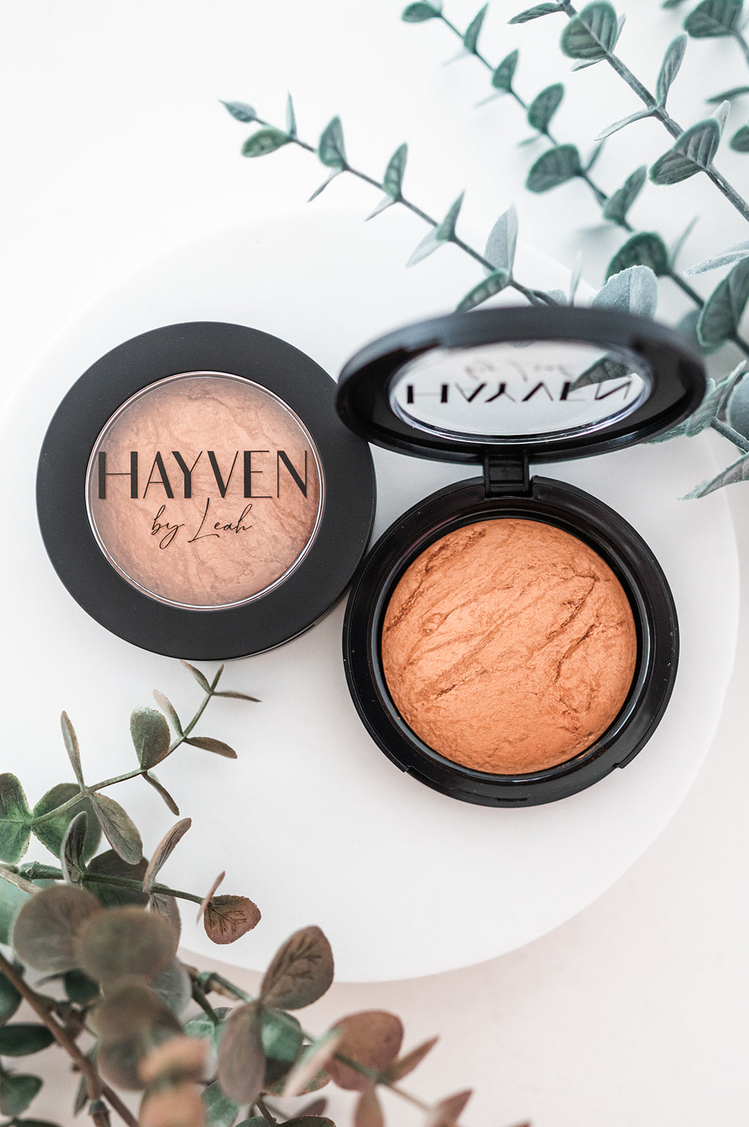 Baked Mineral Le’Rouge Bronzer/Blush Coppertone Swirl