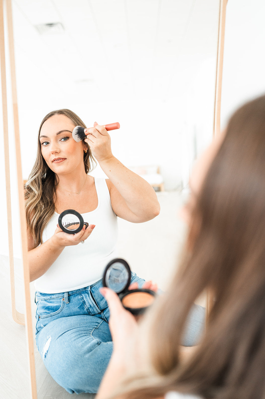 Baked Mineral Le’Rouge Bronzer/Blush Coppertone Swirl